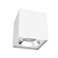 Светодиодный светильник VARTON DL-02 Cube накладной 150х160 мм 36 W 4000 K 35° RAL9010 белый матовый