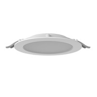 Светодиодный светильник VARTON DL-01 Slim 200 мм 35 W 4000 К CRI90 221х40 мм IP65/40 RAL9003 белый муар с рассеивателем опал аварийный автономный постоянного действия
