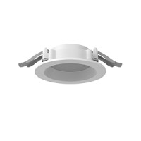 Светодиодный светильник VARTON DL-01 Pro 100 мм 13 W 4000 К CRI90 120х49 мм IP65/40 RAL 9003 белый муар с рассеивателем опал аварийный автономный постоянного действия