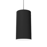 Светодиодный светильник VARTON DL-Roll 9 W подвесной 3000 К 90х170 мм RAL9005 черный муар с рассеивателем опал DALI