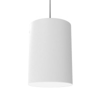Светодиодный светильник VARTON DL-Roll 12 W подвесной 3000 К 120х170 мм RAL9003 белый муар с рассеивателем опал