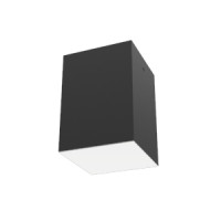 Светодиодный светильник VARTON DL-Box 15 W накладной 4000 К 120x120x170 мм RAL9005 черный муар с рассеивателем опал