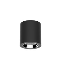 Светодиодный светильник VARTON DL-02 Tube накладной 160х150 мм 12 W 4000 K 35° RAL9005 черный муар
