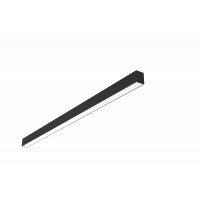 Светодиодный светильник VARTON Angusta 761x35x45мм накладной 27 W 4000 К IP40 RAL9005 черный муар с рассеивателем опал DALI
