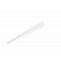 Светодиодный светильник VARTON Angusta 1753x35x45мм накладной 61 W 4000 К IP40 RAL9003 белый муар с рассеивателем опал