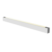 Cветильник VARTON X-line 1,5 м 45 W Up&Down 3000 К 1494x63x100 мм RAL9003 белый муар