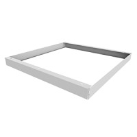 Рамка для накладного монтажа панели Panel LED 600x600x50мм белый RAL9003