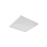 Светодиодный светильник VARTON A070 2.0 офисный 15 W встраиваемый/накладной 4000 K 595х595х50 мм IP40 с рассеивателем призма Low Lгаб аварийный автономный постоянного действия