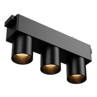 Светодиодный светильник VARTON трековый Stalactite для магнитной системы Galakti 122x26x50 мм 6 W 3000 K 24° CRI>90 черный