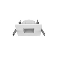 Рамка для модульного светильника Varton Hottel 03 квадратная с квадратным отверстием встраиваемая 65 х 24 мм (м. о. 52 мм) белая