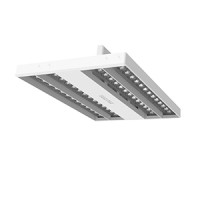 Светодиодный светильник VARTON TT-Crisp 90 295х200х90 мм 57 W 3000 К RAL9003 белый муар аварийный автономный постоянного действия