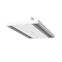 Светодиодный светильник VARTON TT-Crisp 90 295х200х90 мм 46 W 4000 К RAL9003 белый муар аварийный автономный постоянного действия