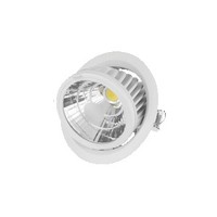 Светодиодный светильник VARTON DL/R встраиваемый поворотный 40° 165х125 мм 30 W 4000 K белый (⌀155 мм)