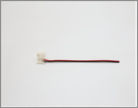 Разъем фиксированный для LED ленты 4,8 и 9,6W/m IP20 8mm (соединение 2х лент)