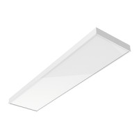 Светодиодный светильник VARTON E350/F 2.0 для образовательных учреждений 30 W CRI90 4000 К для Грильято 1215х312х50 мм (монт. размер 1188х288 мм) с рамкой и рассеивателем опал аварийный автон