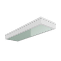 Светодиодный светильник VARTON C170/UGL медицинский 16 W CRI90 4000 K встраиваемый/накладной 595х185х68 мм IP54 с закаленным стеклом EM