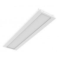 Светодиодный светильник VARTON для потолка GML 35 W CRI90 4000 K 1200х300 IP54 с рассеивателем опал аварийный автономный постоянного действия