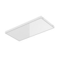 Светодиодный светильник VARTON для потолка Ecophon Focus DS 1200×600×57 мм 50 W 4000 K с опаловым рассеивателем IP40 с равномерной засветкой аварийный автономный постоянного действия (1 час)