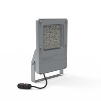 Светодиодный светильник VARTON прожектор FL-Sport ASWM 130 W 5000 К RAL7045 муар DALI