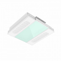 Светодиодный светильник VARTON с UV-блоком встраиваемый 30 W 595х595х126 мм 5000 K IP54 с защитным силикатным стеклом global white bioguard матовый аварийный автономный постоянного действия