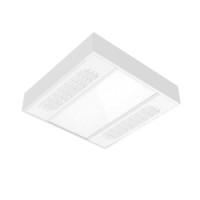 Светодиодный светильник VARTON с UV-блоком накладной 30 W 600х600х127 мм 6500 K IP54 с опаловым рассеивателем global white bioguard матовый аварийный автономный постоянного действия
