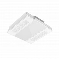 Светодиодный светильник VARTON с UV-блоком встраиваемый 30 W 595х595х126 мм 3000 K IP40 с призматическим рассеивателем global white bioguard матовый аварийный автономный постоянного действия