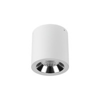 Светодиодный светильник VARTON DL-02 Tube накладной 125х135 мм 18 W 4000 K 35° RAL9010 белый матовый DALI
