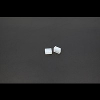 Силиконовая торцевая крышка для LED ленты 8 мм с двумя отверстиями для вывода проводов