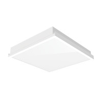 Светодиодный светильник VARTON тип кромки Clip-In 600х600 50 W 4000 K IP54 опал ПК с равномерной засветкой