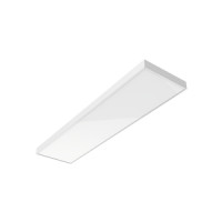  Светодиодный светильник VARTON A350 2.0 офисный 30 W встраиваемый/накладной 5000 K 1195х295х50 мм IP40 с призматическим рассеивателем аварийный белый